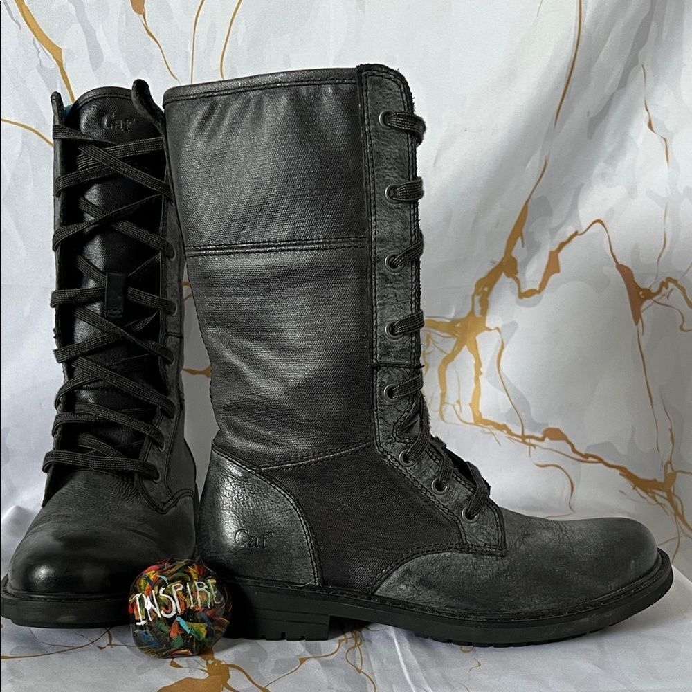 Black CAT Combat Boots